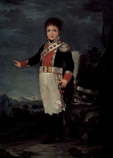 Francisco de Goya Portrat des Don Sebastian Gabriel de Borbon y Braganza France oil painting art